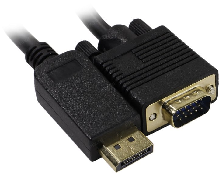 Cablexpert <CCP-DPM-VGAM-6> Кабель-адаптер DisplayPort(M) ->  VGA (15M) 1.8м