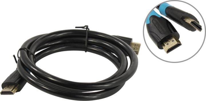 Кабель Vention AACBF, HDMI 2.0, 1 м