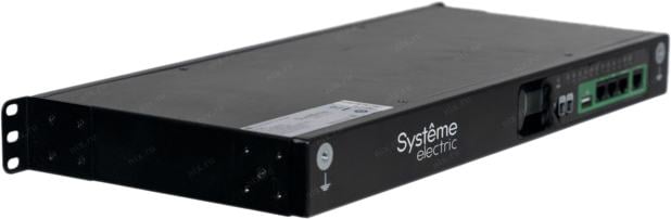 SYSTEME ELECTRIC UP7921 БРП Uniprom, управляемый, 1U, 240В, 1Ф, 16A, 10xC13 2xC19, 2м  кабель, IEC320 C20