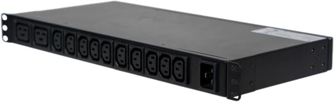 SYSTEME ELECTRIC UP7921 БРП Uniprom, управляемый, 1U, 240В, 1Ф, 16A, 10xC13 2xC19, 2м  кабель, IEC320 C20