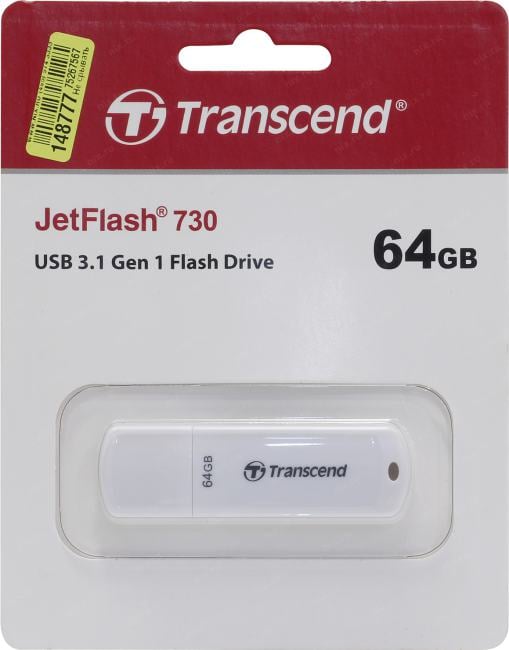 Transcend <TS64GJF730> JetFlash 730 USB3.0 Flash  Drive 64Gb (RTL)