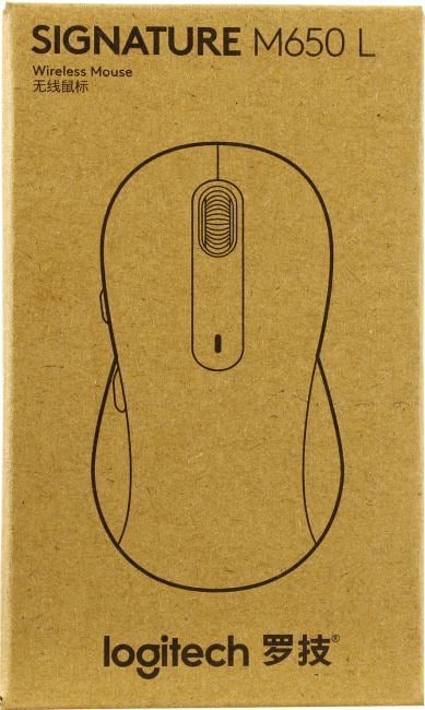 Logitech M650L Graphite Wireless Signature Mouse <910-006388> (RTL)  USB&Bluetooth  5btn+Roll