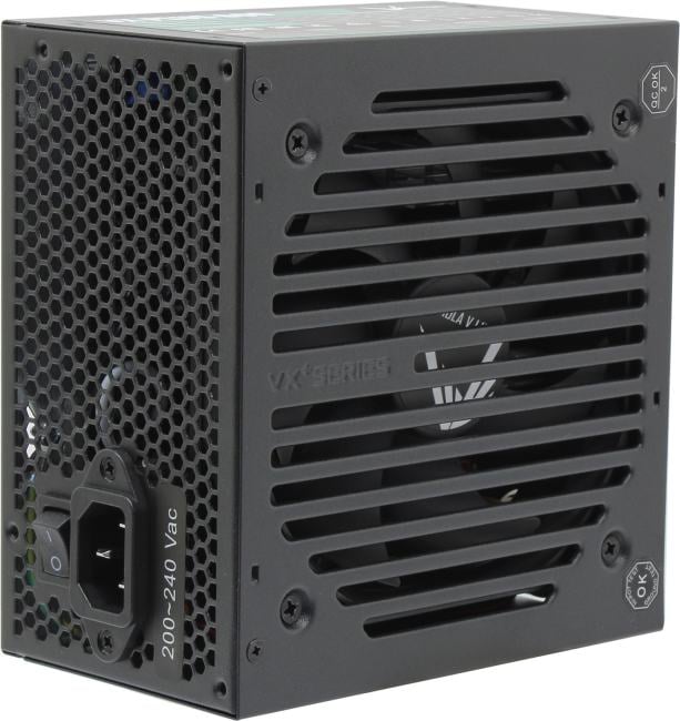 Блок питания Aerocool VX-600 PLUS, 600 Вт, 120 мм