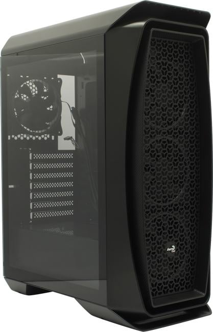 Miditower Aerocool <Aero One  Eclipse-G-BK-v1>  ATX  без БП
