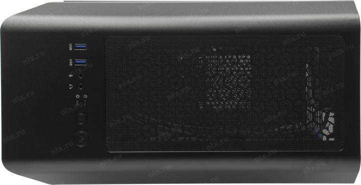 Miditower Aerocool <Aero One  Eclipse-G-BK-v1>  ATX  без БП