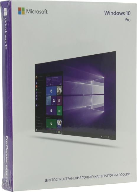 Microsoft Windows 10 Pro 32,64-bit Рус. USB  (BOX) (FQC-09118)