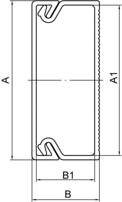 Кабель-канал DKC 00311 TMC 30x10 L2000 с крышкой,  белый. In-liner Classic