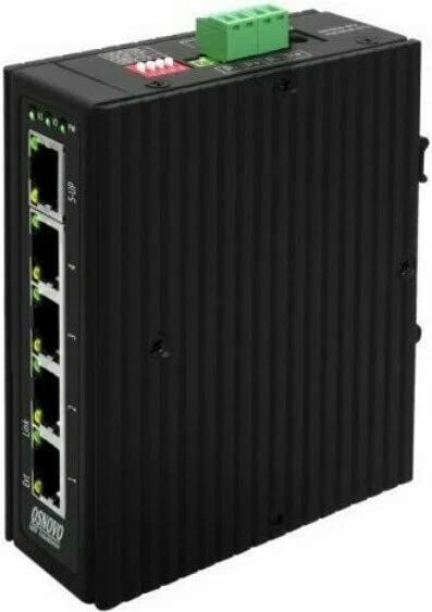 OSNOVO SW-70500-I  Промышленный коммутатор Gb Ethernet  на  5  портов, 5*10/100/1000Base-T