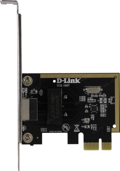 D-Link <DGE-560T /D1A> (OEM) Карта  PCI-Ex1  1000Mbps
