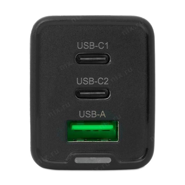 NERPA PD333CBX Сетевое зарядное устройство 220В/ Зарядное устройство NERPA PD333CBX 65W GaN PD+QC3.0,  2xUSB-C,  1xUSB-A