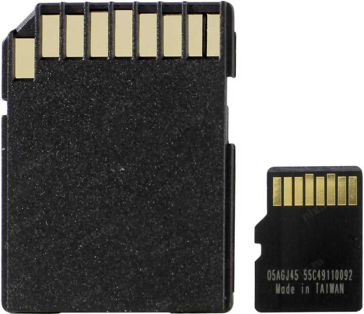 Флеш карта QUMO MicroSDXC 512 Gb 90/80 МБ/с UHS-I U3, Pro seria 3.0, адаптер в комплекте SD, красная картонная упаковка