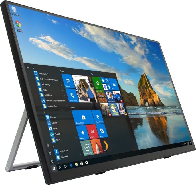 LCD Acer 27" UT272bmipzx ZeroFrame Black {MultiTouch IPS 1920x1080 75Hz 4ms 360cd HDMI1.4 DisplayPort1.2  2xUSB3.2 2x1.5W VESA}