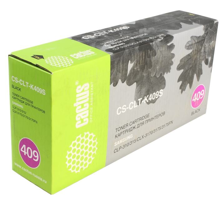 Картридж Cactus CS-CLT-K409S для  Samsung  CLP310/315,CLX3170/3175