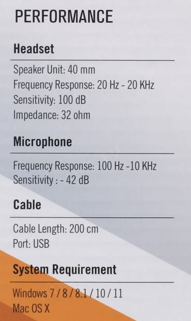 Наушники с микрофоном A4Tech HU-8 Black (USB, шнур 2м,  с регулятором громкости)