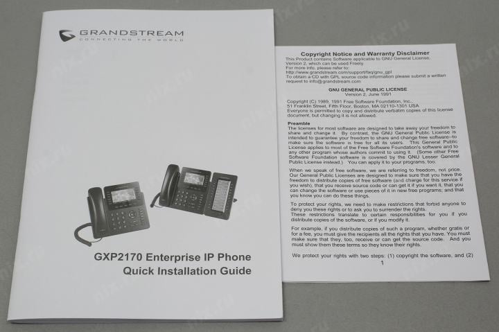 Grandstream <GXP-2170>  IP  телефон