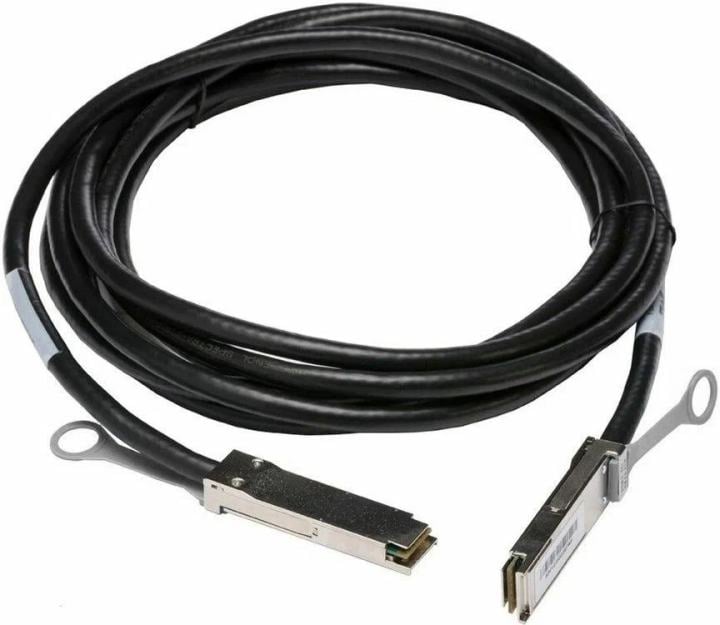 FT-QSFP28-CabP-AWG26-1 FiberTrade Кабель прямого подключения FT-QSFP28-CabP-AWG26-1 (100G,  QSFP28, AWG26, 1м)
