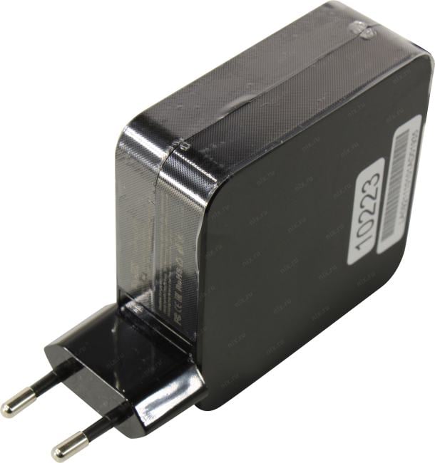 TopON TOP-UC65 <102508> Зарядное устройство USB-C (Вых. DC5V-20V, 65W, кабель  USB-C, быстрая зарядка)