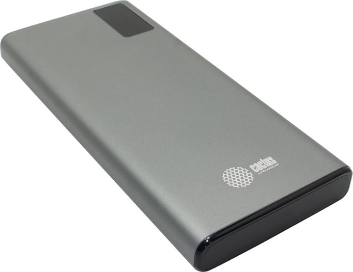 Внешний аккумулятор Cactus <CS-PBFSLT-10000> (2xUSB,  USB-C, 3A,10000mAh, Li-Pol)