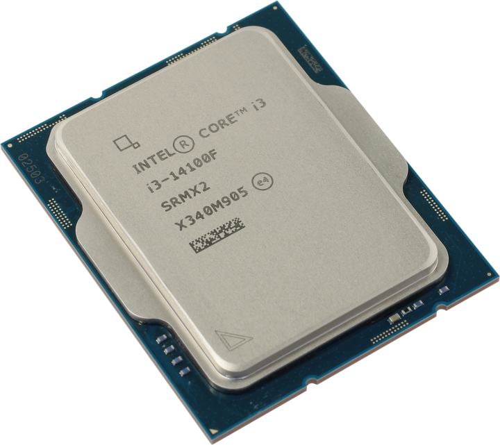 Центральный Процессор Intel Core i3-14100F OEM (Raptor Lake, Intel 7, C4(0EC/4PC)/T8, Performance Base 3,50GHz(PC), Turbo 4,70GHz, Max Turbo 4,70GHz, Without Graphics, L2 5Mb, Cache 12Mb, Base TDP 58W, Turbo TDP 110W, S1700)