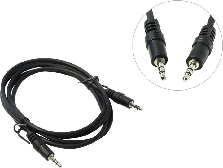 Аудиокабель Telecom TAV7175-1.5M, 3.5 Jack-M — 3.5 Jack-M, 1.5м