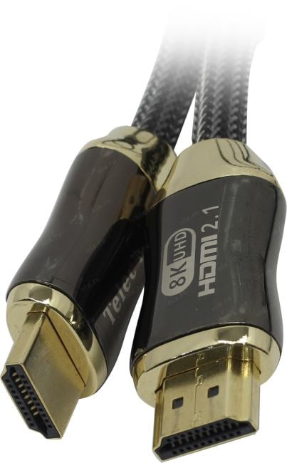 Telecom <TCG300-1м> Кабель HDMI to HDMI (19M  -19M) ver2.1 1м