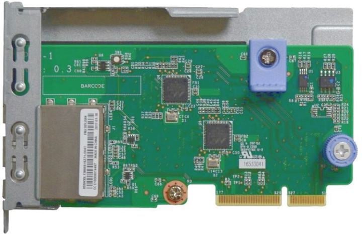 Сетевая карта Lenovo 7ZT7A00544, 1Gb, 2-port RJ45 LOM