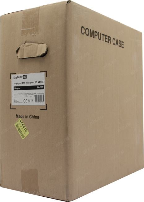 Minitower  Exegate <BA-309> MicroATX  350W (24+4пин) <EX286424RUS>