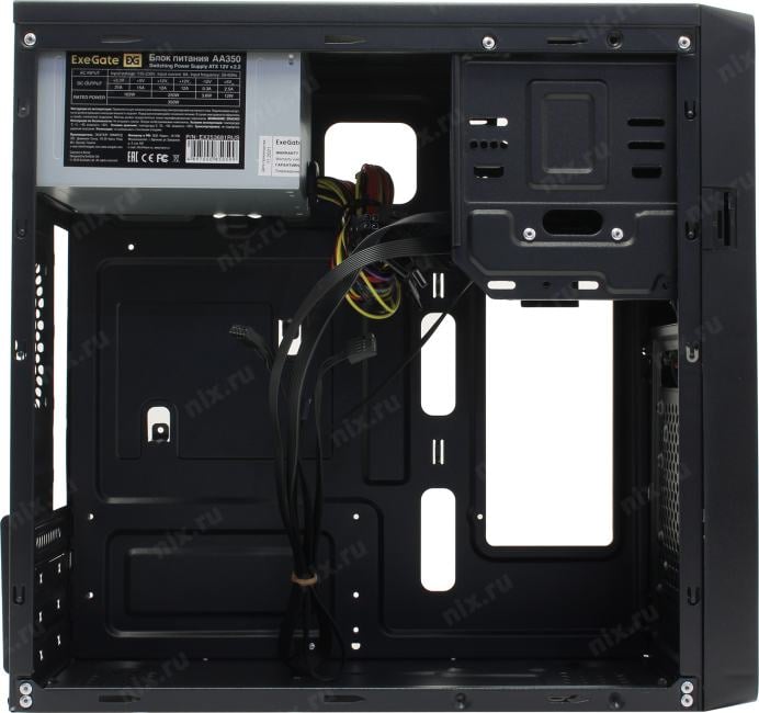 Minitower  Exegate <BA-309> MicroATX  350W (24+4пин) <EX286424RUS>