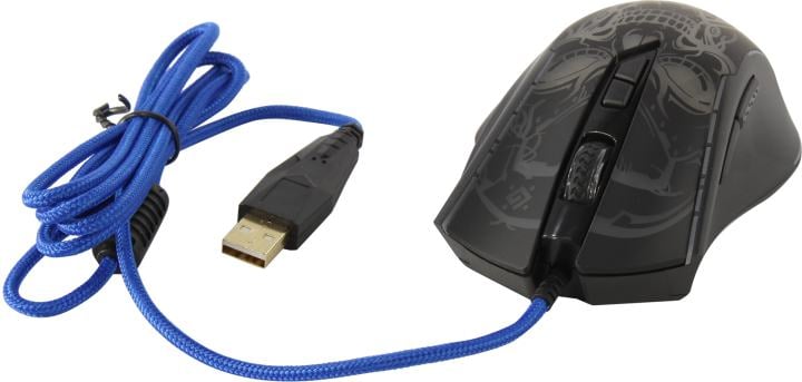 Defender Gaming Mouse Bulletstorm <GM-928> (RTL) USB  7btn+Roll  <52928>