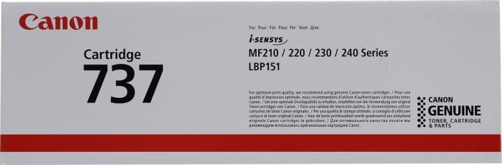 Тонер-картридж Canon 737 Black  для i-SENSYS MF210/220