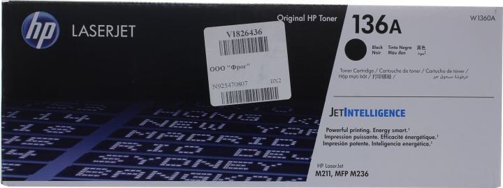 Картридж HP W1360A (№136A) для HP  LJ MFP M236/M211