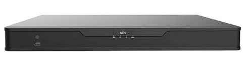 Видеорегистратор Uniview NVR304-16E2, 16 каналов, 4K, 4×SATA, 2×1GbE