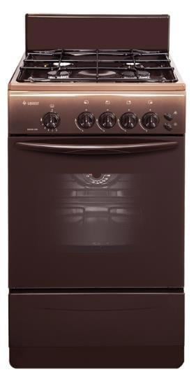 Плита Газовая Gefest ПГ 3200-06 К36 коричневый (без  крышки)  реш.сталь