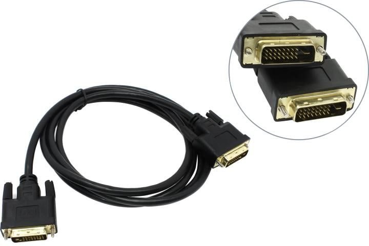 Exegate (EX257294RUS) Кабель DVI-D to DVI-D Dual Link (25M  -25M) 1.8м