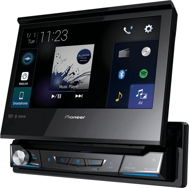 Автомагнитола Pioneer AVH-Z7250BT 1DIN 4x50Вт DSP  7" 3 RDS