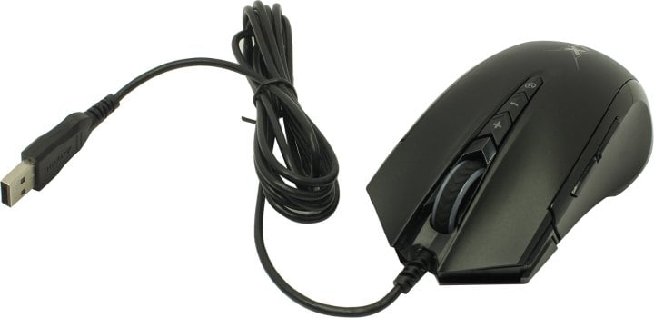 A4Tech Gaming Mouse <X-89 Black>  (RTL) USB 8btn+Roll