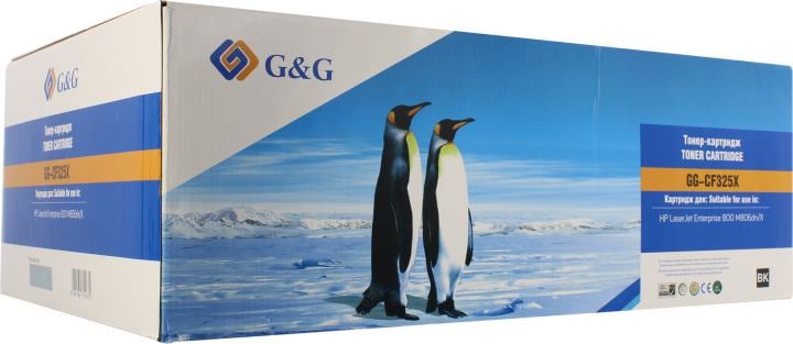 Картридж лазерный G&G GG-CF325X CF325X черный (34500 стр.) для HP LJ Ent 800 M806dn/X