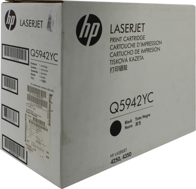 Картридж HP Q5942Y(C) Black для HP  LJ  4250/4350