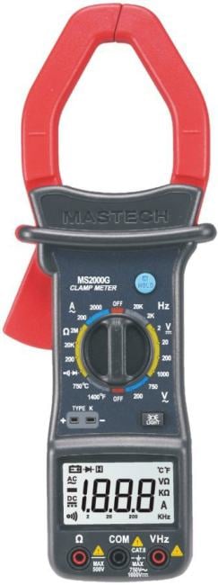 13-1301  Токовые  клещи  MS2000G MASTECH