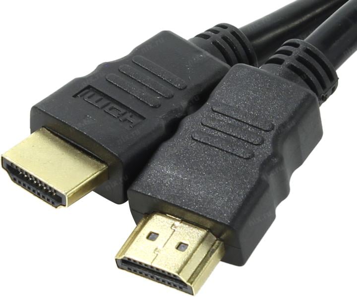 Exegate EX138957RUS Кабель HDMI (19M -19M) 5м Exegate, v1.4b, позолоченные контакты