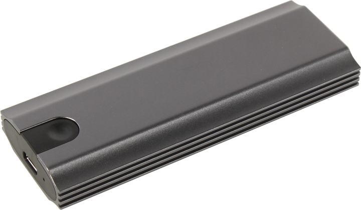 Внешний корпус для SSD KS-is KS-571 M.2 2280 NVMe, USB 3.1, металл, серебристый, KS-571