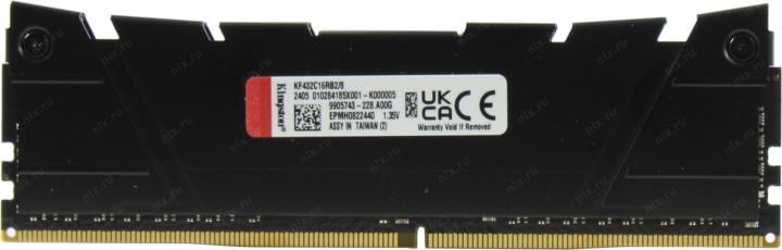 Kingston Fury Renegade <KF432C16RB2/8> DDR4 DIMM  8Gb <PC4-25600> CL16