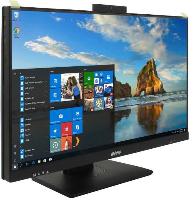 (Z0839052) 23.8": Core i3-12100/ 8 Гб/ 256 Гб NVMe SSD/ 2.5  Гбит/  WiFi/