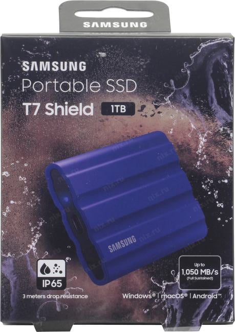 SSD 1 Tb USB3.2  Samsung  T7  Shield <MU-PE1T0R/WW>