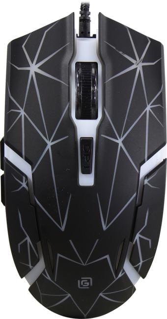 OKLICK Gaming Optical Mouse GMNG <701G> Black  (RTL)  USB  6btn+Roll <1884623>