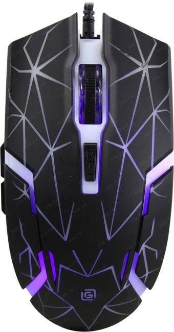 OKLICK Gaming Optical Mouse GMNG <701G> Black  (RTL)  USB  6btn+Roll <1884623>