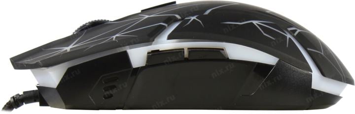 OKLICK Gaming Optical Mouse GMNG <701G> Black  (RTL)  USB  6btn+Roll <1884623>