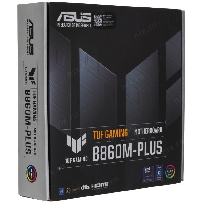 ASUS TUF GAMING B860M-PLUS (RTL) LGA1851 <B860> PCI-E HDMI+DP  2.5GbLAN  SATA  MicroATX 4DDR5