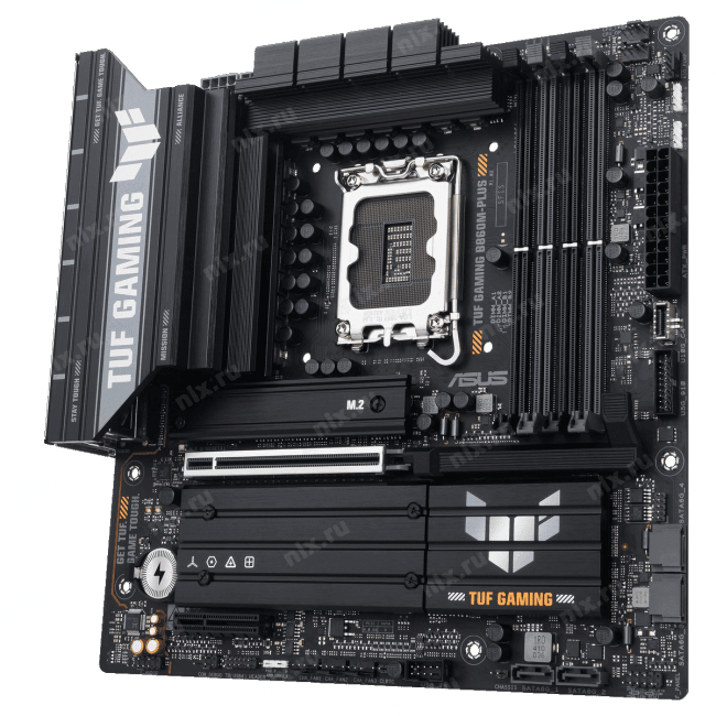 ASUS TUF GAMING B860M-PLUS (RTL) LGA1851 <B860> PCI-E HDMI+DP  2.5GbLAN  SATA  MicroATX 4DDR5