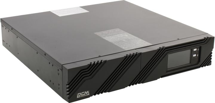 ИБП Powercom SPR-1500 LCD, линейно-интерактивный, 1500ВА/1200Вт, Rack 2U/Tower, 8×IEC C13